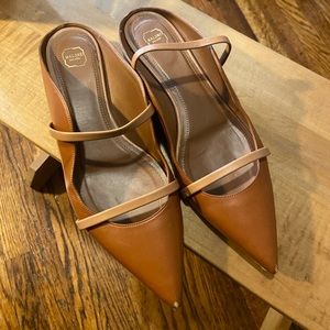 Malone Souliers Maureen Flat in Brown
